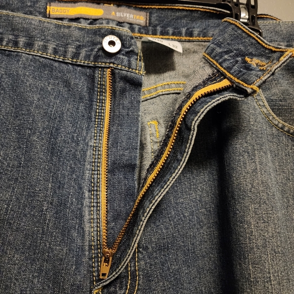 VTG 90'S Y2K Levi's Silvertab Baggy jeans size W40xL32 - Picture 13 of 16